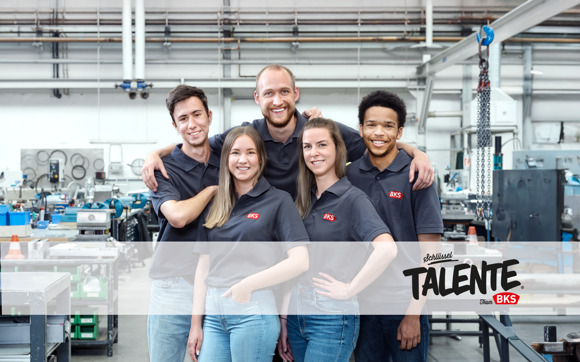 Team BKS im industriellen Umfeld