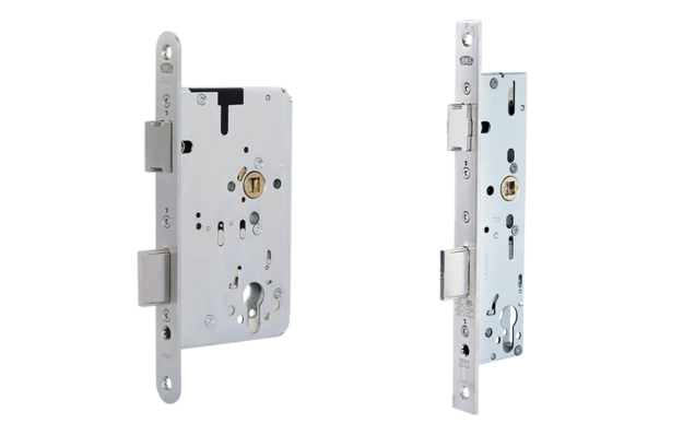 BKS Pannikschloss für Holz- oder Rohrrahmentüren mit Profilzylinder PZ