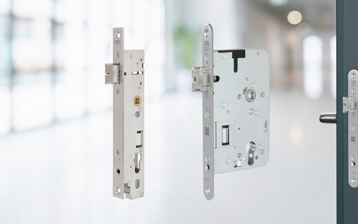 Motorschlösser für Rohrrahmentüren und Holz- und Stahltüren.