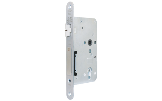 Einsteckschloss mit Falle und Rundzylinder