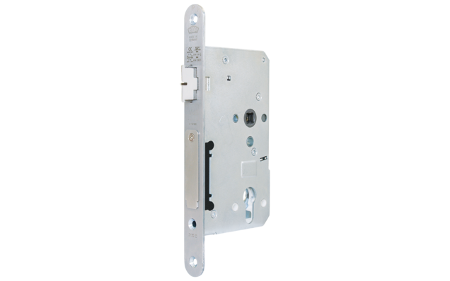 Einsteckschloss mit Falle und Rundzylinder