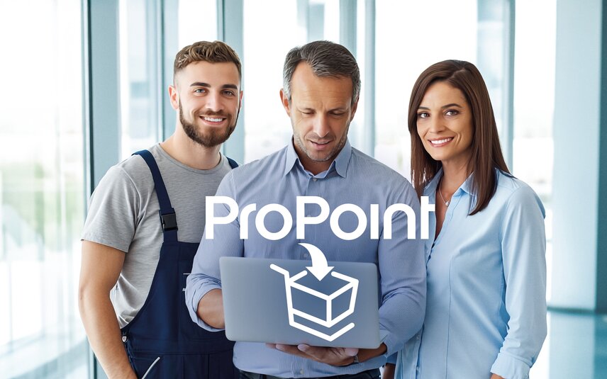 Zusammenarbeit Team Laptop moderne Büro