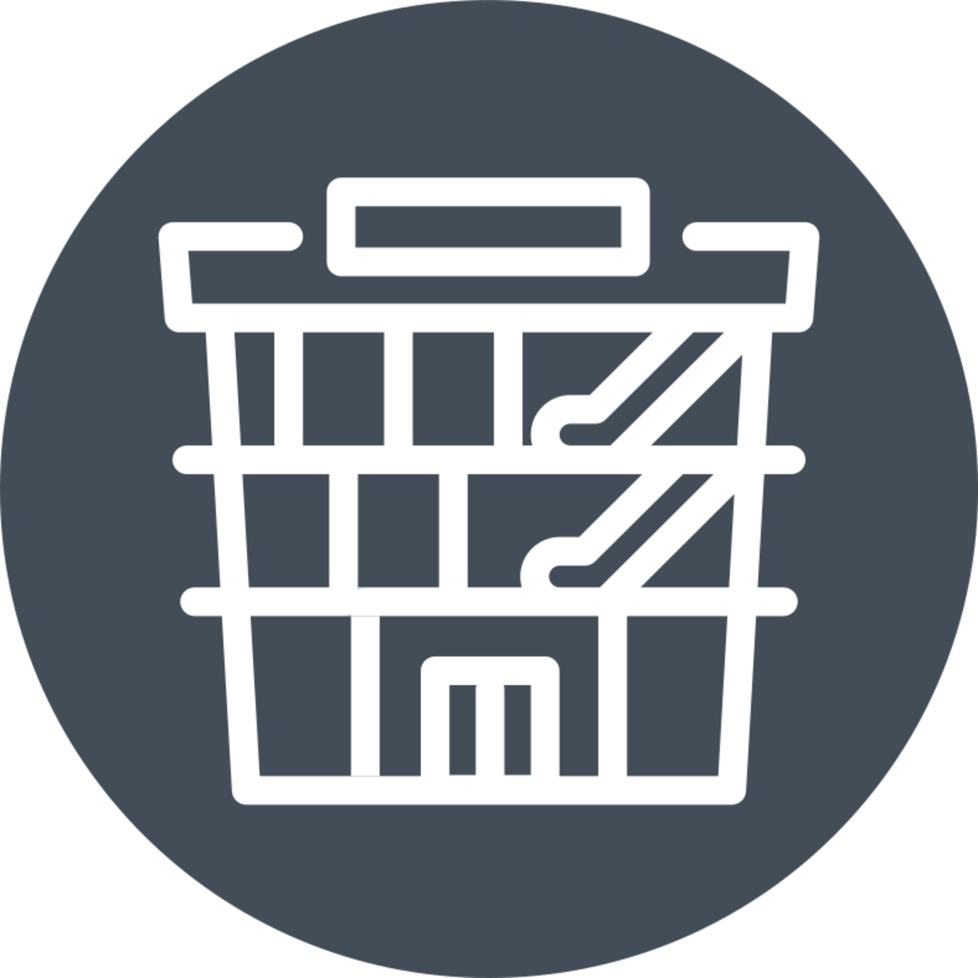 Geschäftsgebäude, Icon für Branchenlösung Handel