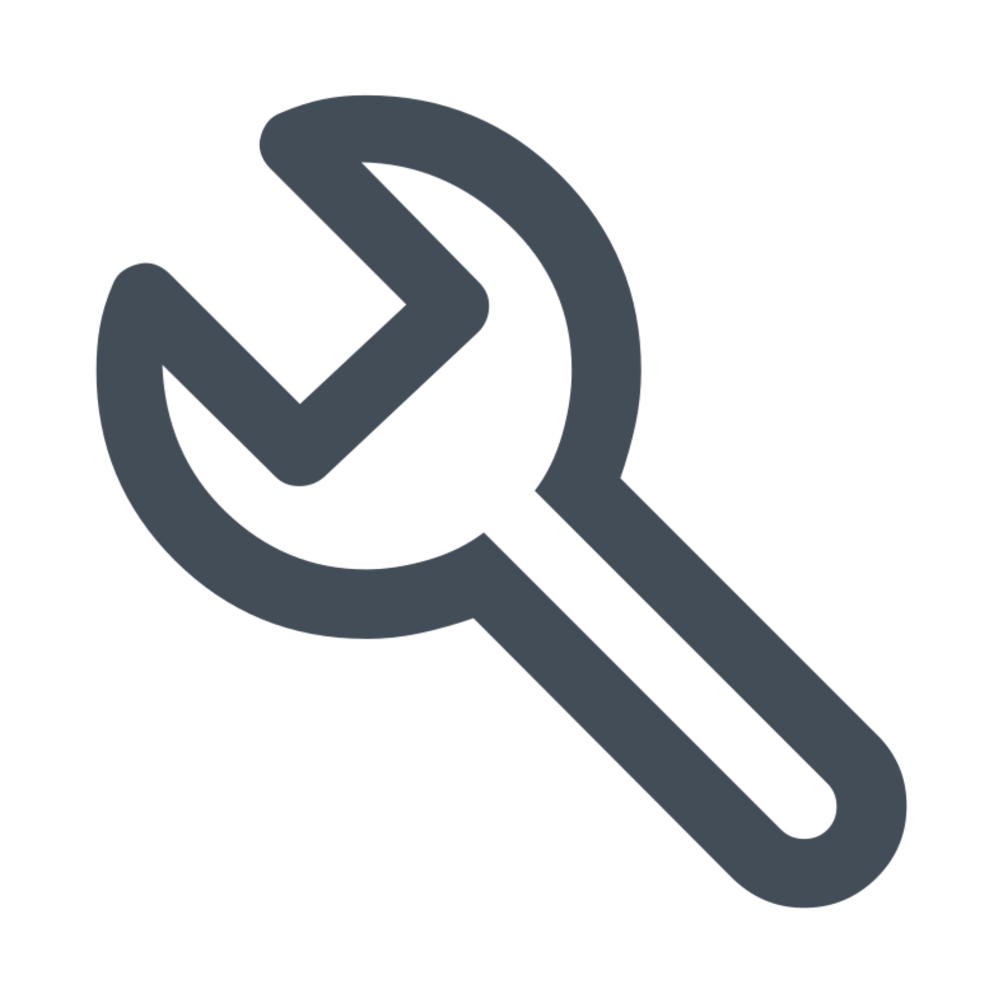 Schraubschlüssel, Icon für Serviceleistungen