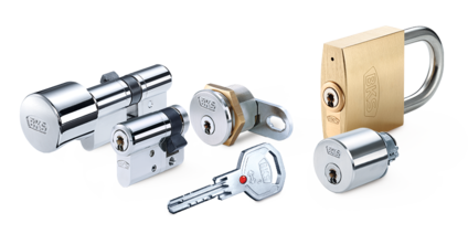 Mechanische Schließsysteme – Übersicht Schlüssel und Zylinderschlösser von BKS